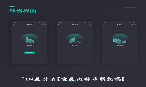 `IM是什么？它是比特币钱包吗？