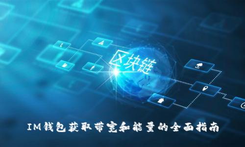 IM钱包获取带宽和能量的全面指南