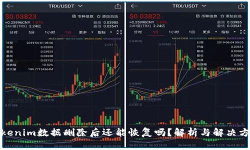 Tokenim数据删除后还能恢复吗？解析与解决方案