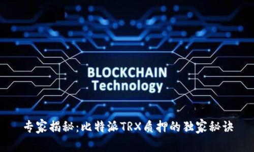 专家揭秘：比特派TRX质押的独家秘诀