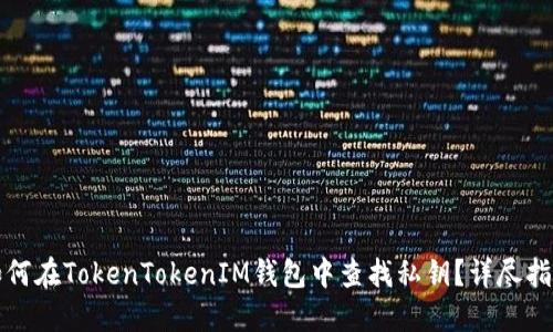 如何在TokenTokenIM钱包中查找私钥？详尽指南